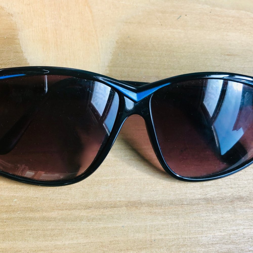 Saint Hilaire 3020-9 SH 11 Vintage Sunglasses Made in France Black Blue